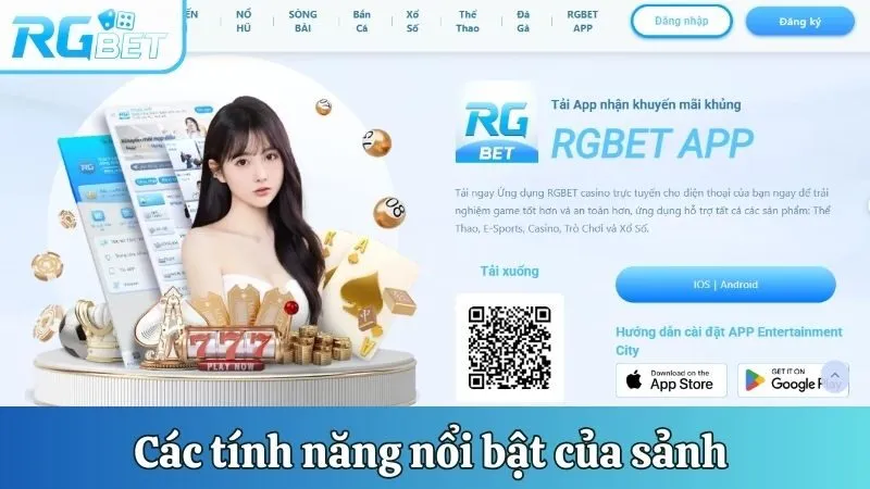 Các tính năng nổi bật của sảnh 